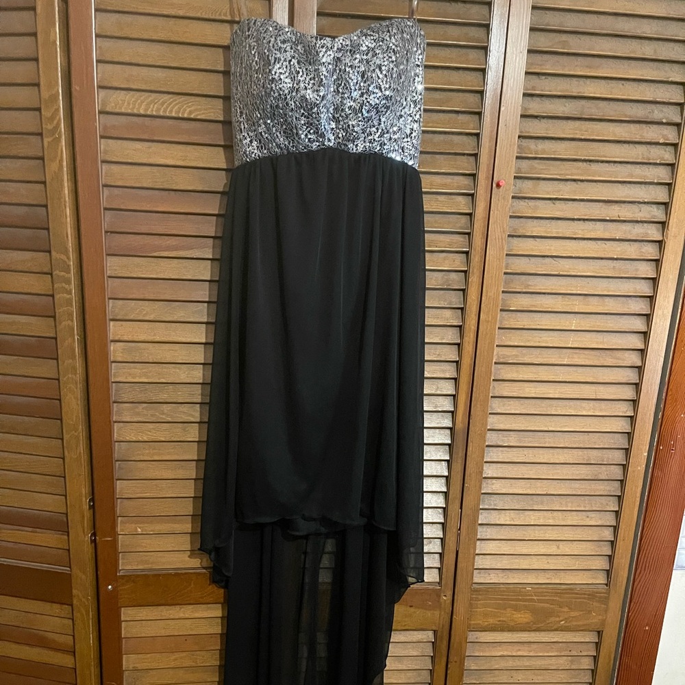 Very Cute High Low Dress Strapless Top Prom Ready